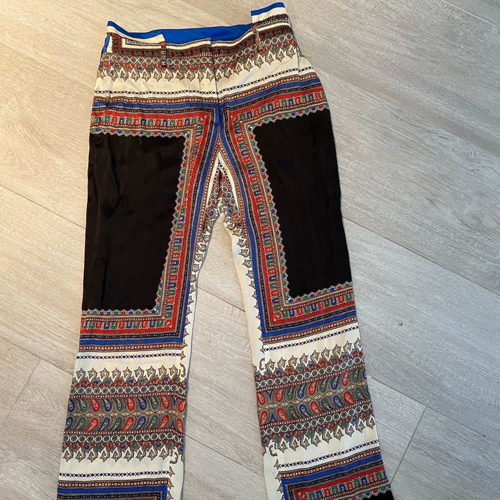 Givenchy printer silk pants